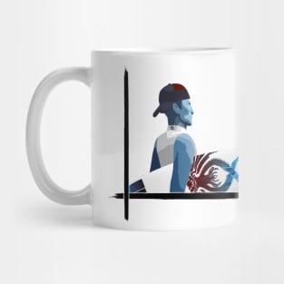 Brushed Lines Thrawn Mug